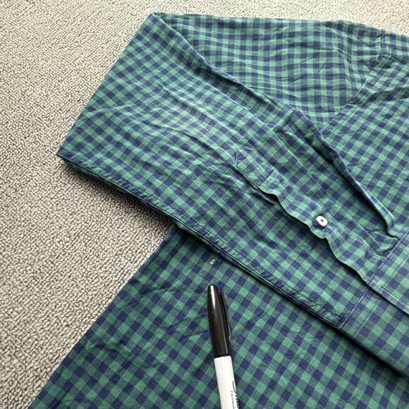 UNTUCKit Shirt Adult Large Check Button Up Long Sleeve Casual Preppy Men's - Picture 9 of 15